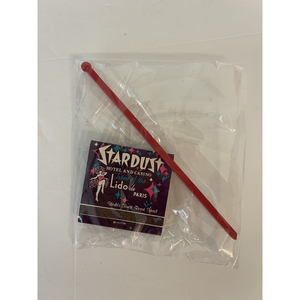 Matchbook Stardust Hotel Casino Resort Las Vegas Nevada Lido de Paris #0163